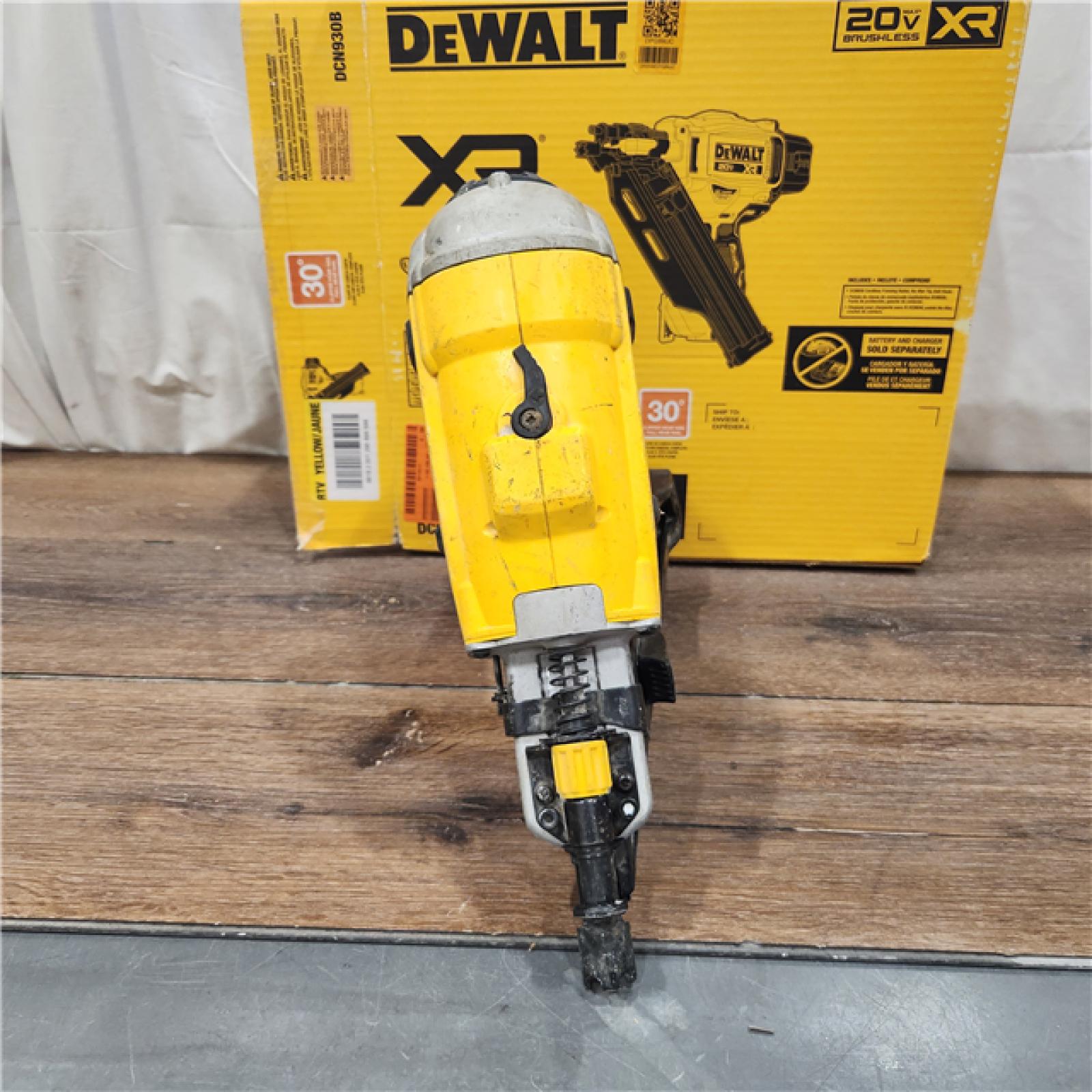 AS IS DEWALT 20-Volt 30Â° Cordless Framing Nailer (Tool-Only)