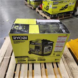 Dallas Location - As-Is RYOBI 2,300-Watt Bluetooth Inverter Generator