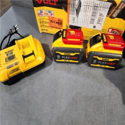 HOUSTON LOCATION - AS-IS (APPEARS LIKE NEW) DeWalt Flexvolt 60V Max Cordless Grinder  4.5 in; 6 in  Kit  1 KT (115-DCG418X2)