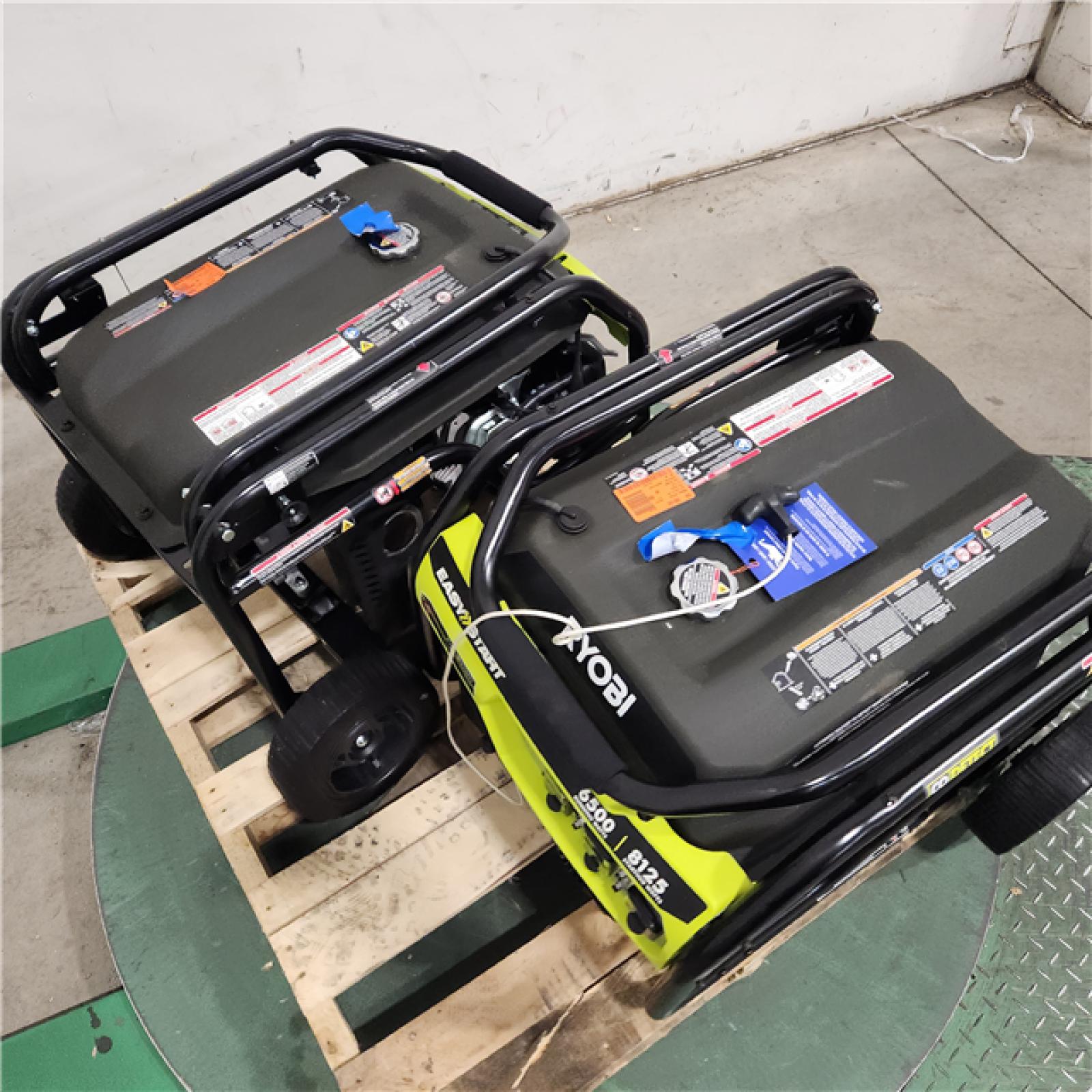 Dallas Location - As-Is Ryobi 6500-Watt Generator (Lot Of 2)