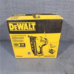 HOUSTON LOCATION - AS-IS DeWalt DCN660D1 20V 16 Gauge Cordless Angled Finish Nailer Kit W/ 2Ah Battery