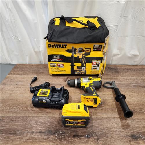 AS-IS 20V MAX Cordless Brushless 1/2 in. Hammer Drill/Driver with FLEXVOLT ADVANTAGE and (1) FLEXVOLT 6.0Ah Battery
