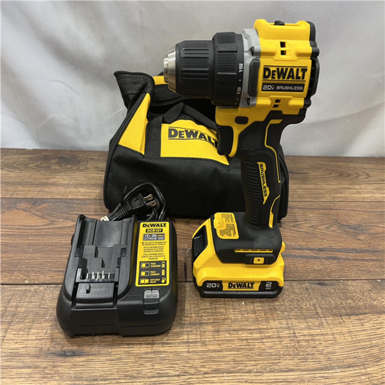 AS IS DeWalt ATOMIC COMPACT SERIESâ„¢ 20V MAX* Brushless Cordless 1/2 in. Drill/Driver