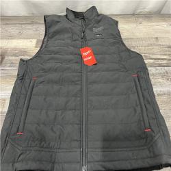 AS-IS Milwaukee L Unisex Heated Vest Kit Black