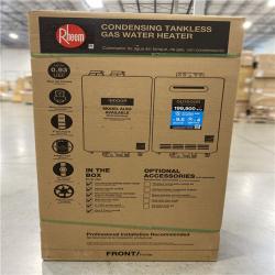 DALLAS LOCATION - Rheem Prestige Condensing Tankless Outdoor Natural Gas Water Heater 9.5 GPM