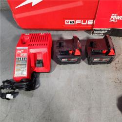 HOUSTON LOCATION - AS-IS Milwaukee M18 FUEL 18V Lithium-Ion Brushless Cordless Hammer Drill and Impact Driver Combo Kit (2-Tool) with 2 Batteries