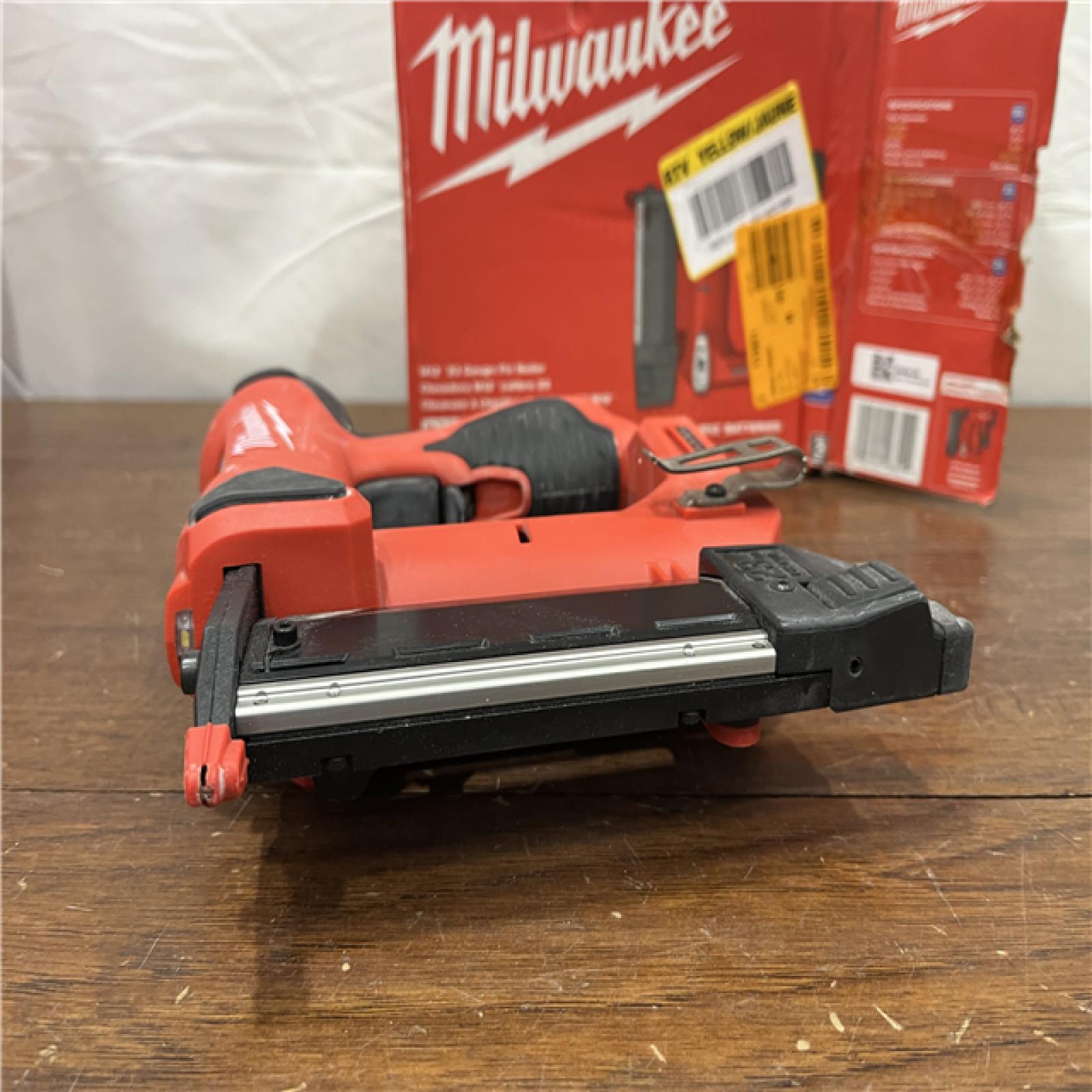 AS-IS Milwaukee 2540-20 12V 23 Gauge Cordless Pin Nailer (Tool Only)