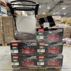 DALLAS LOCATION - NEW! TORO 60V Max* 22 in. Lawn Mower PALLET - (6 UNITS)