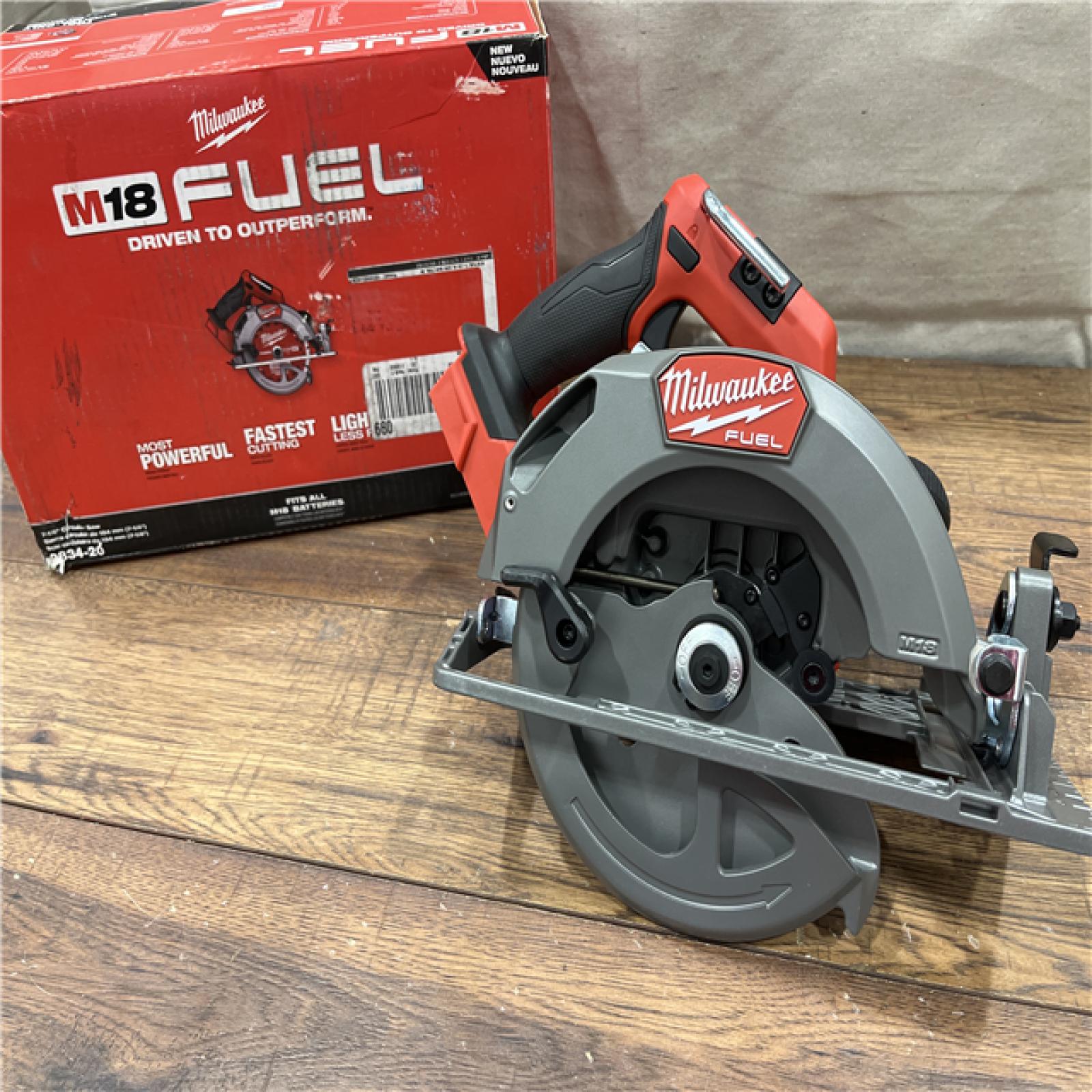 AS IS Milwaukee M18 FUEL 18V Lithium-Ion Brushless Cordless 7-1/4 in. Circular Saw (Tool-Only)