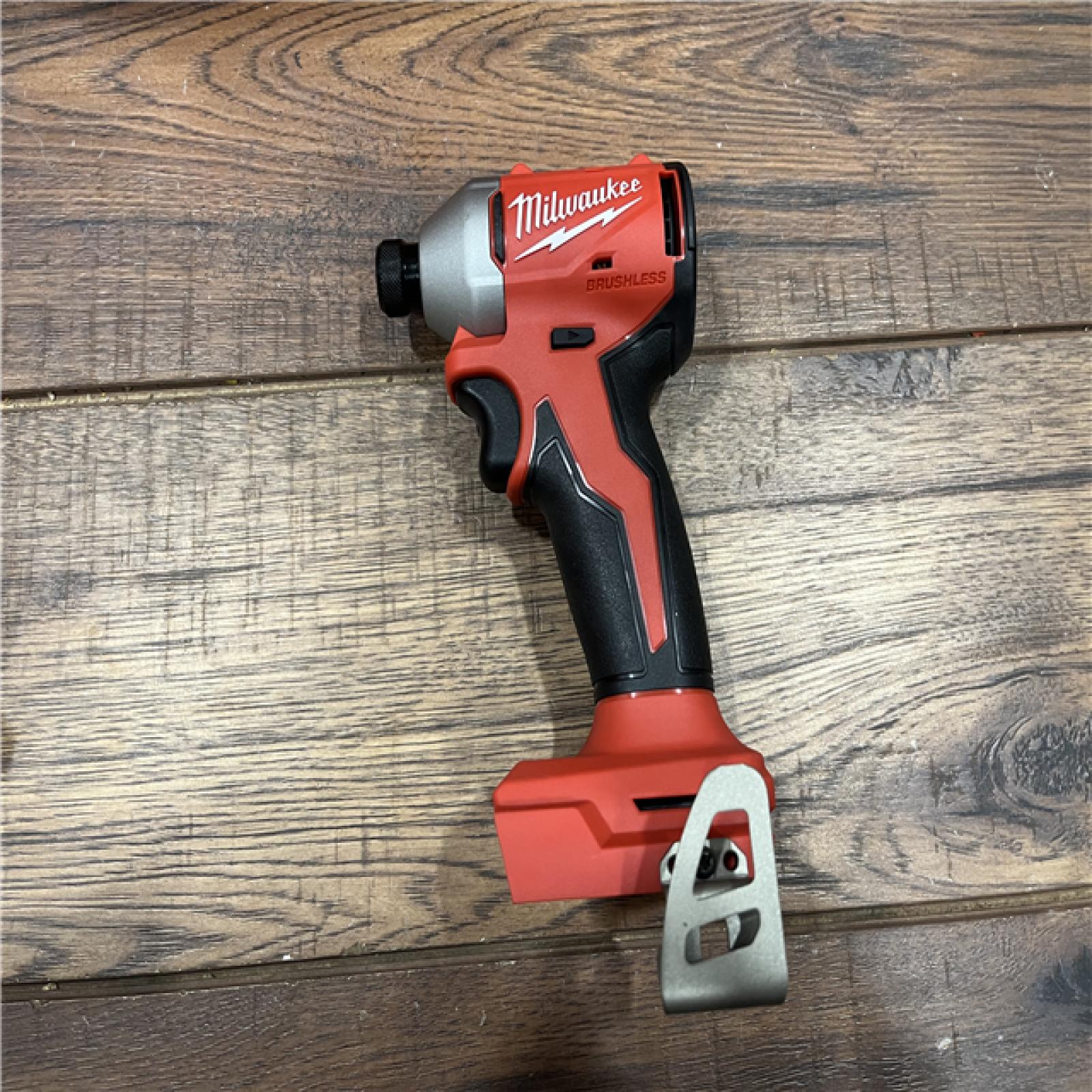 AS-IS Milwaukee M18 Compact Brushless 1/4  Hex Impact Driver Kit