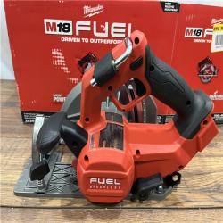 AS IS Milwaukee M18 FUEL 18V Lithium-Ion Brushless Cordless 7-1/4 in. Circular Saw (Tool-Only)