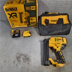 HOUSTON LOCATION - AS-IS DEWALT 20V MAX XR 18 Gauge Brad Nailer Kit