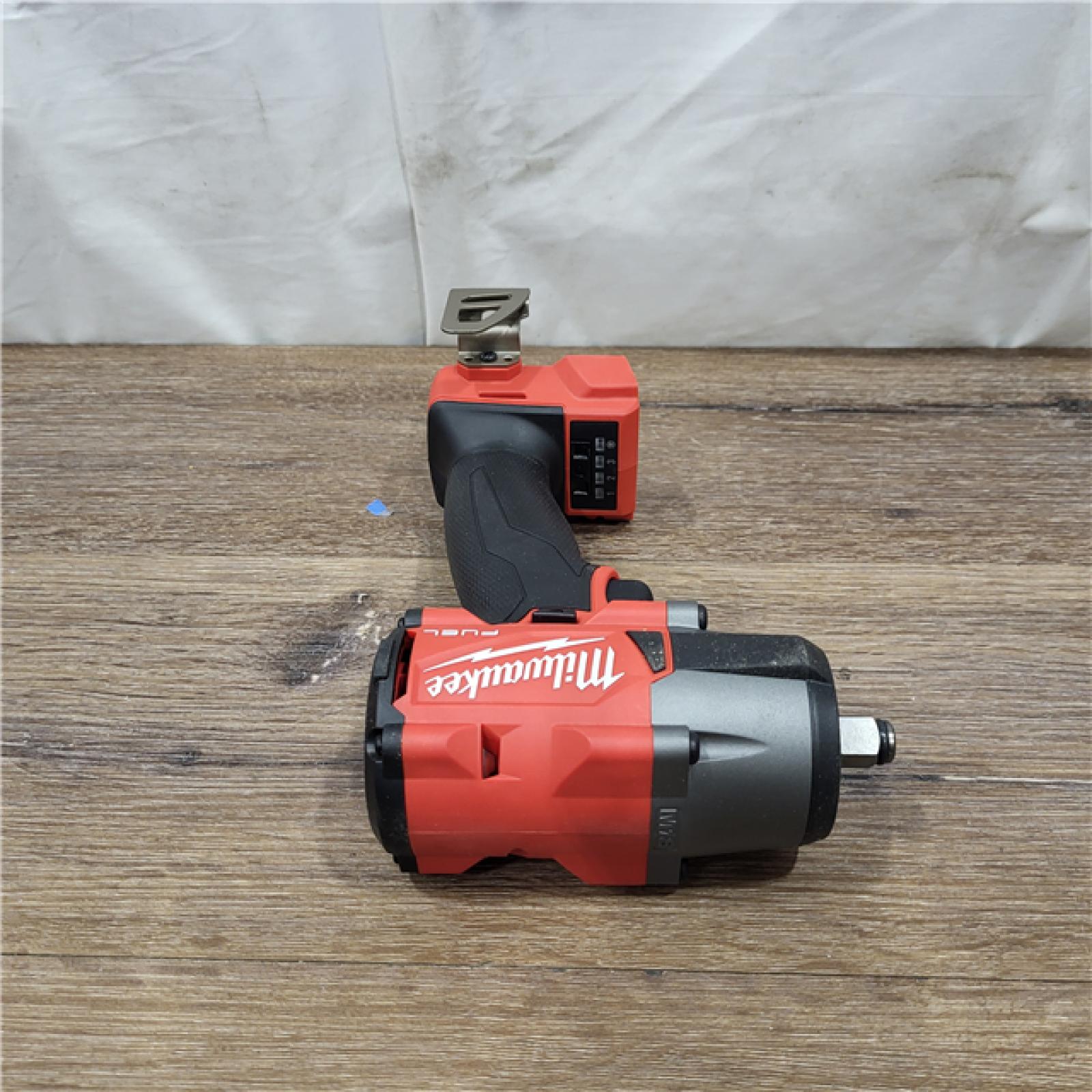 AS-IS Milwaukee M18 18V Fuel 1/2  Mid-Torque Impact Wrench Cordless Lithium-Ion Brushless with Friction Ring 2962-20