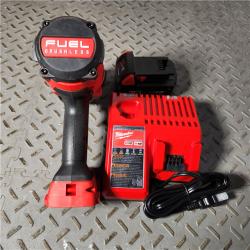 Houston Location AS-IS Milwaukee  18V Cordless 1/2  Impact Wrench with Friction Ring Kit Appears IN GOOD Condition