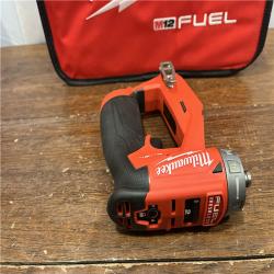 AS-ISMilwaukee M12 FUEL 12V Lithium-Ion Brushless Cordless 4-in-1 Installation 3/8 in. Drill Driver Kit with 4-Tool Heads