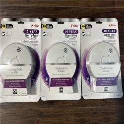 California NEW KIDDE Smoke & Carbon Monoxide Alarm (3 Pieces)