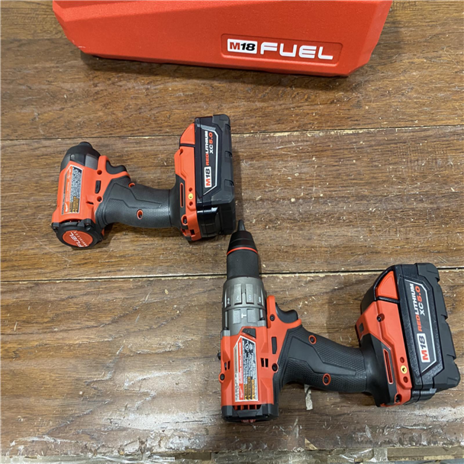 AS-ISM18 FUEL 18V Lithium-Ion Brushless Cordless Hammer Drill and Impact Driver Combo Kit (2-Tool) with 2 Batteries