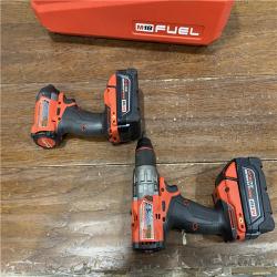 AS-ISM18 FUEL 18V Lithium-Ion Brushless Cordless Hammer Drill and Impact Driver Combo Kit (2-Tool) with 2 Batteries