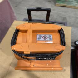 AS-IS - RIDGID 1625 CFM 3-Speed Portable Blower Fan Air Mover with Collapsible Handle and Rear Wheels for Water Damage Restoration