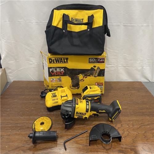 AS-IS DeWalt Flexvolt 60V Max Cordless Grinder  4.5 in; 6 in  Kit  1 KT (115-DCG418X2)