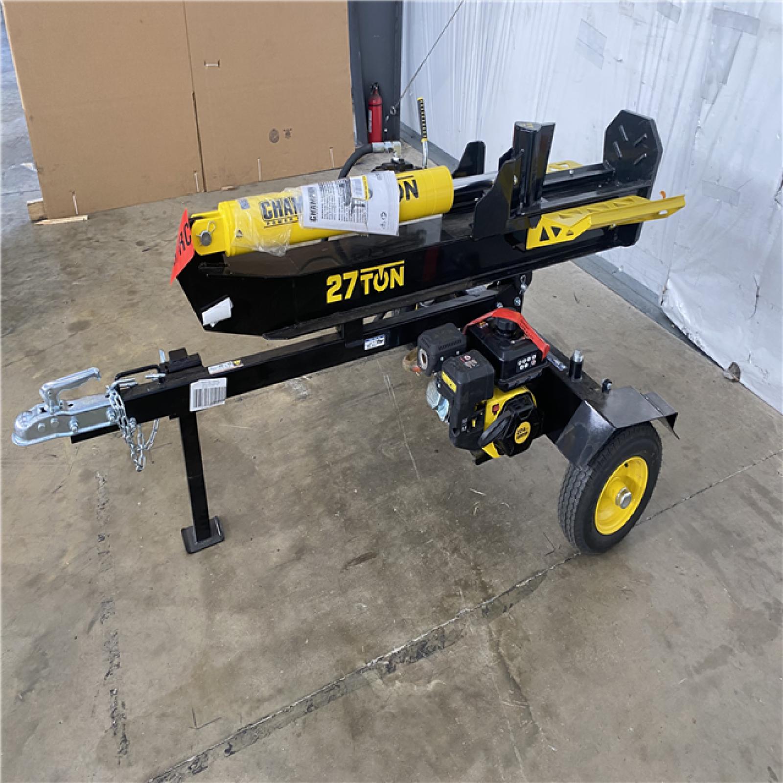 Houston Location - AS-IS CHAMPION 27 Ton Log Splitter