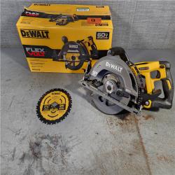 HOUSTON LOCATION - AS-IS DEWALT FLEXVOLT 60V MAX Cordless Brushless 7-1/4 in. Wormdrive Style Circular Saw (Tool Only)