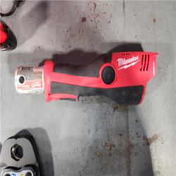 HOUSTON LOCATION - AS-IS Milwaukee M12 Force Logic Press Tool 1/2 in. to 1 in. Kit