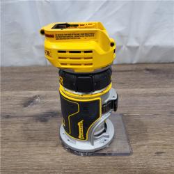 AS-IS Dewalt 20V MAX XR Brushless Cordless Compact Router (Tool Only)