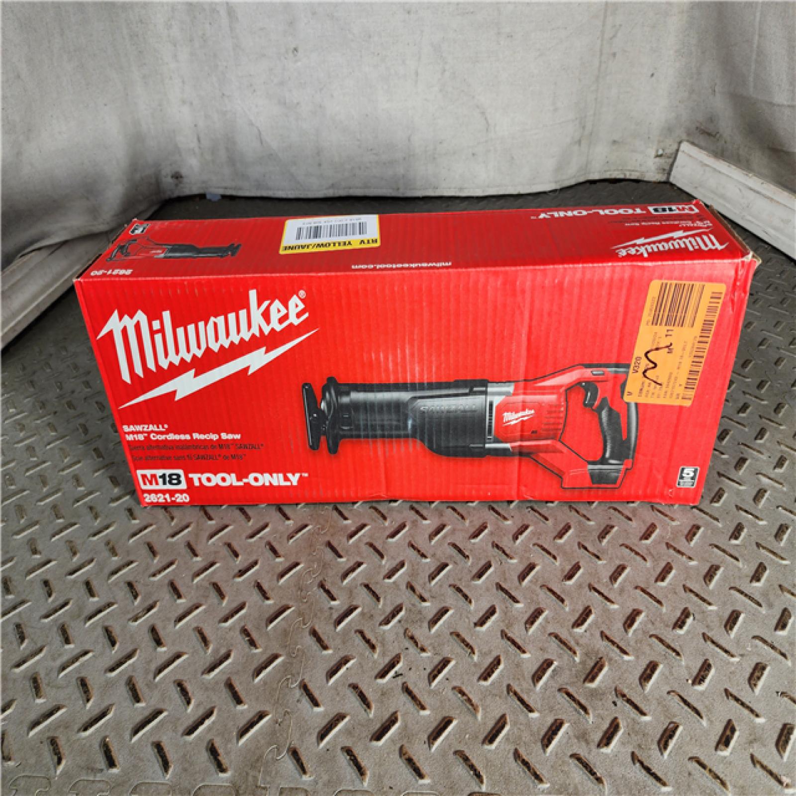 HOUSTON LOCATION - AS-IS (APPEARS LIKE NEW) Milwaukee  M18 SAWZALL Lithium-Ion Cordless Reciprocating Saw (Tool Only)