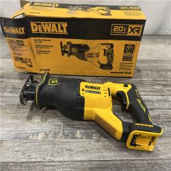 AS-IS DEWALT 20V MAX XR Cordless Brushless Reciprocating Saw (Tool Only)