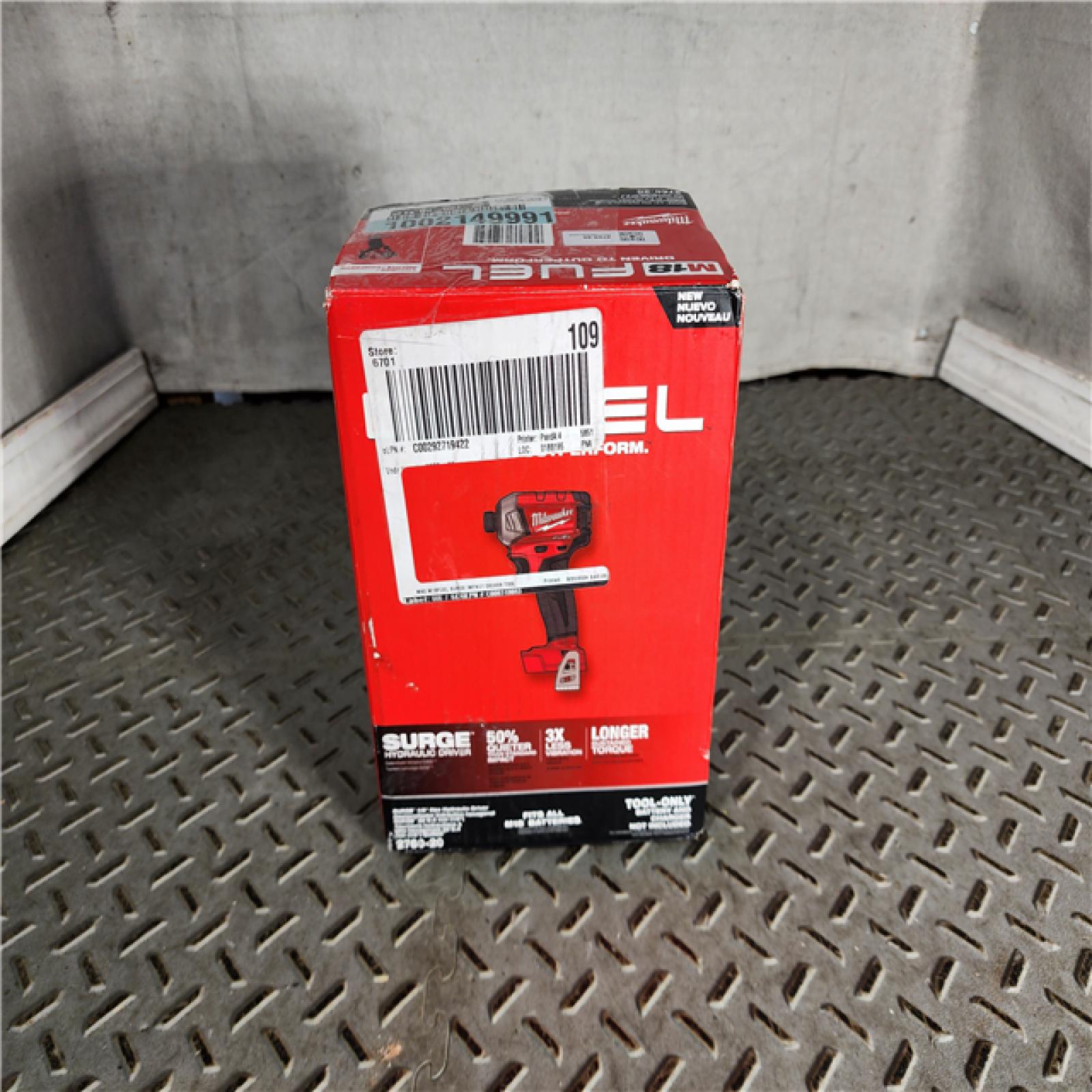 HOUSTON LOCATION - AS-IS Milwaukee 2760-20 - M18 Fuel Surge 18V Cordless Drill/Driver Bare Tool