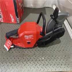 Houston location AS-IS Milwaukee 2786-20 M18 FUEL Lithium-Ion 9 in. Cut-Off Saw W/ ONE-KEY (Tool Only)