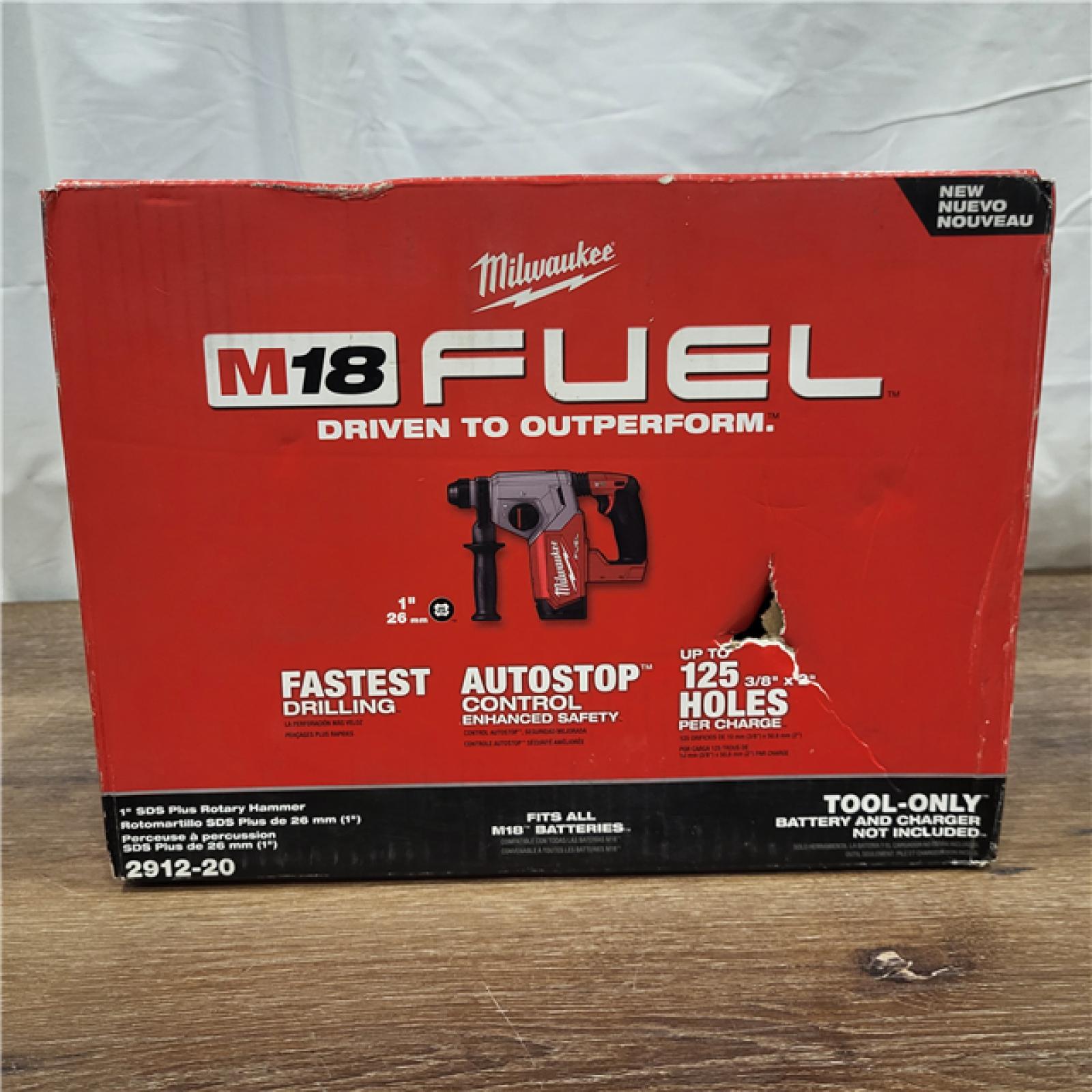 AS-IS Milwaukee M18 FUEL 1 SDS Plus Rotary Hammer