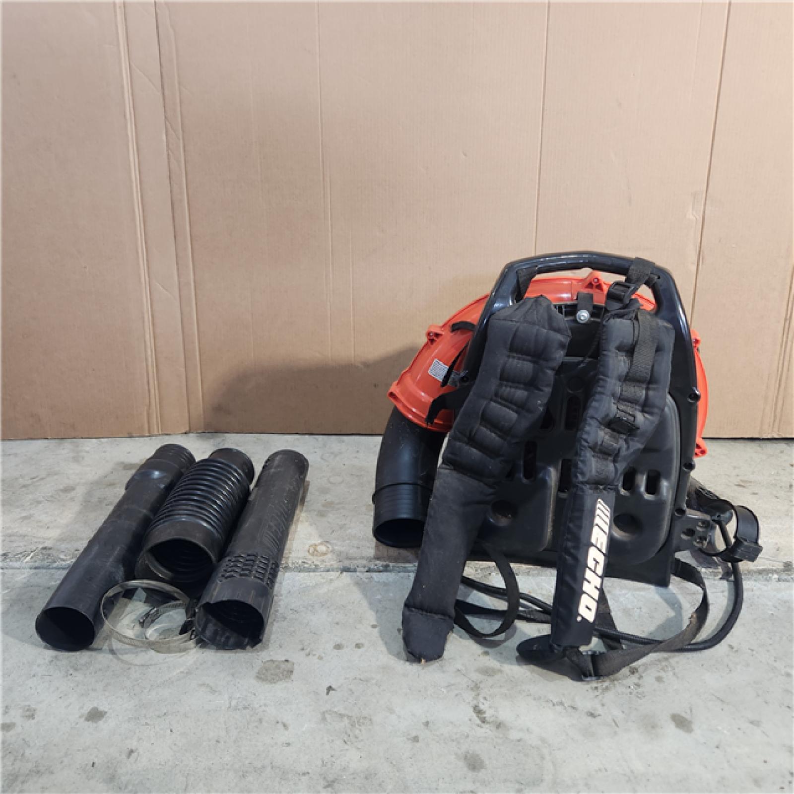 HOUSTON LOCATION - AS-IS ECHO 216 MPH 517 CFM 58.2cc Gas 2-Stroke Backpack Leaf Blower with Tube Throttle