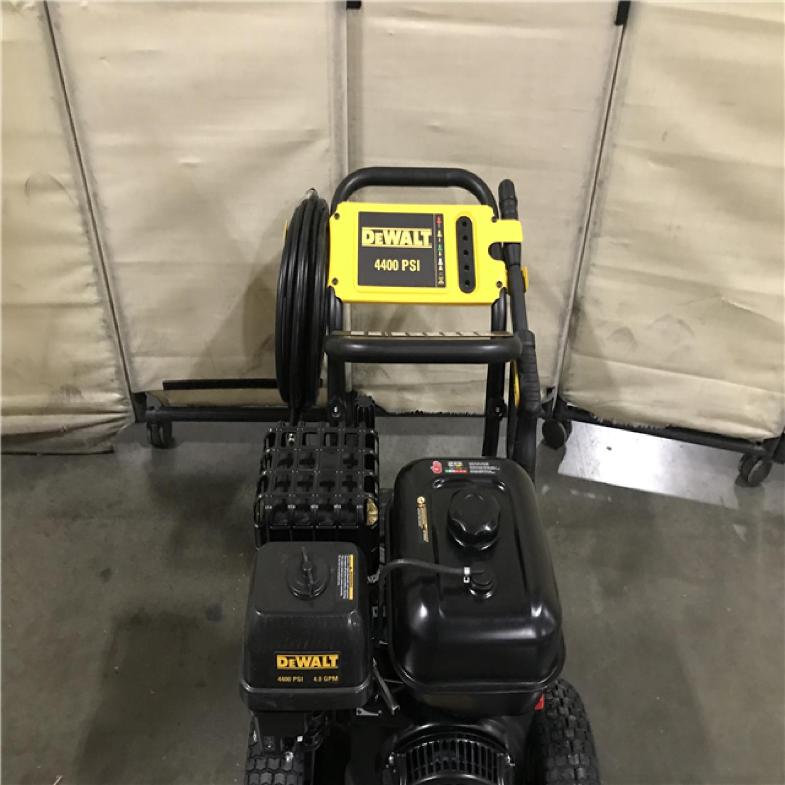 California AS-IS DEWALT 4400 PSI 4.0 GPM Gas Cold Water Pressure Washer with 420cc Engine-Appears LIKE-NEW Condition