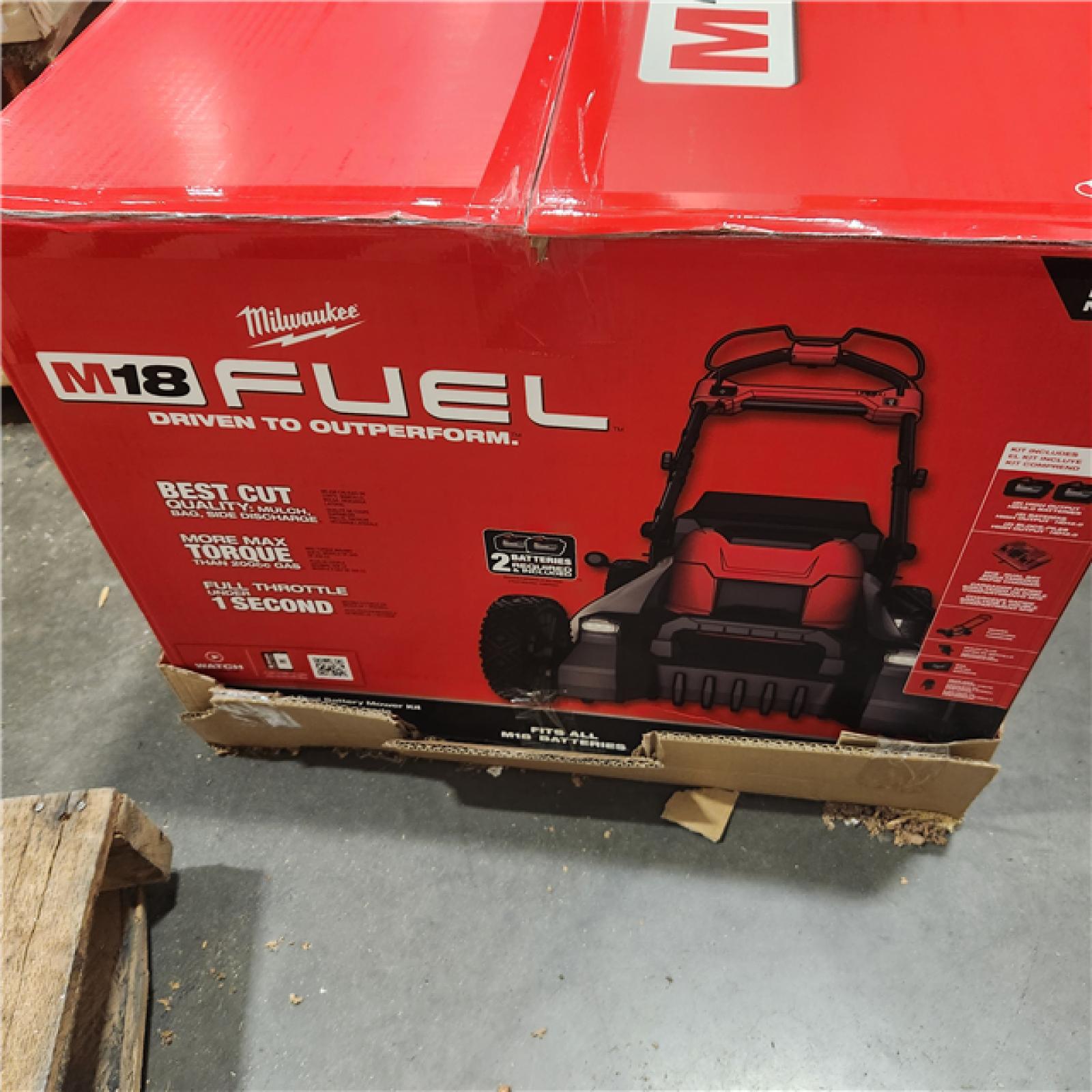 Dallas Location - NEW- M18 FUEL 21 Self-Propelled Dual Battery Mower Kit