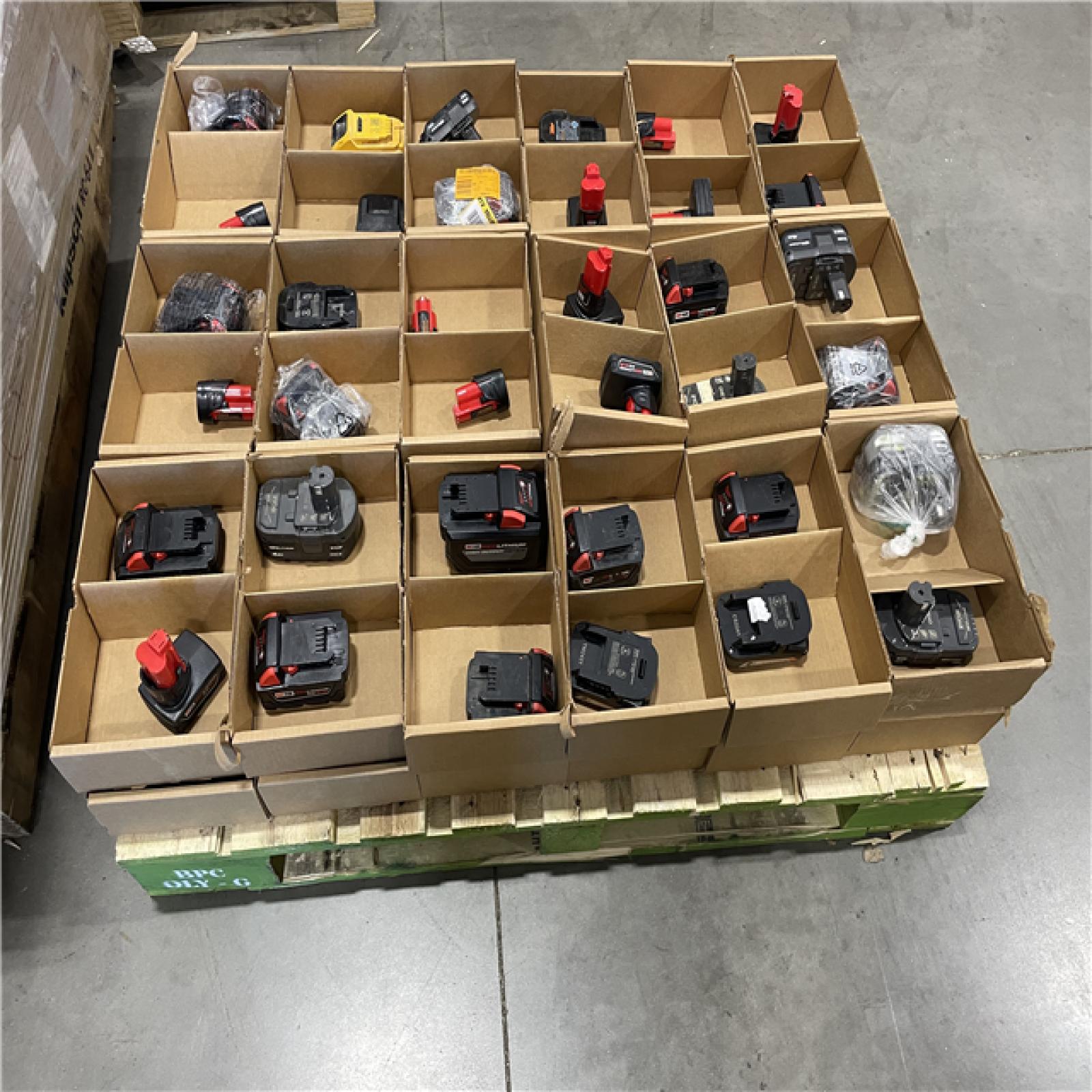 DALLAS LOCATION - AS-IS BATTERY PALLET