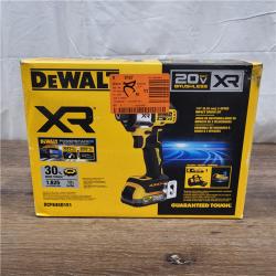 AS-IS DEWALT 20V MAX XR Lithium-Ion Brushless Cordless 1/4 3-Speed Impact Driver Kit