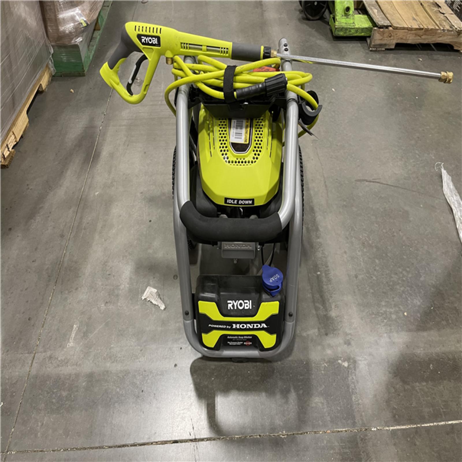 AS-IS RYOBI 3,300 PSI 2.5 GPM Cold Water Gas Pressure Washer with Honda GCV200 Engine