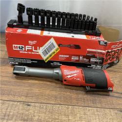 AS-IS Milwaukee M12 FUEL 1/4 in. Cordless Brushless High Speed Ratchet (Tool Only)