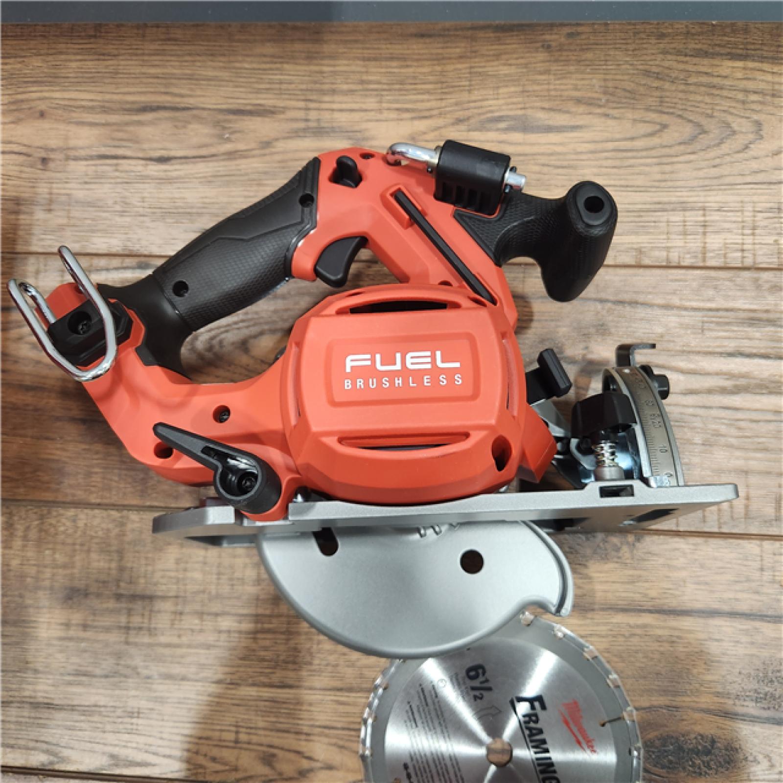 AS-IS M18 FUEL 18V Lithium-Ion Brushless Cordless 6-1/2 in. Circular Saw (Tool-Only)