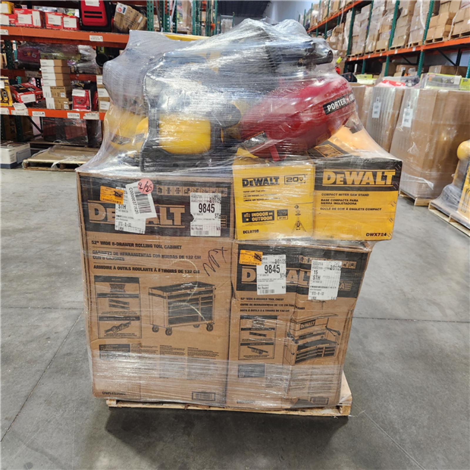 Dallas Location - As-Is DEWALT Tool Pallet