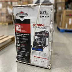 DALLAS LOCATION- Briggs & Stratton Storm Responder 6,250-Watt Gasoline Powered Recoil Start Portable Generator with OHV Engine