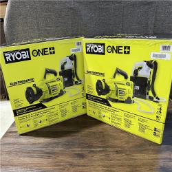 California NEW Ryobi 1 Gallon 18V Electrostatic Sprayer, Includes (2) Batteries & Charger-(2 Pieces)