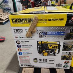 Dallas Location - As-Is Champion 6250-Watt Dual Fuel Portable Generator