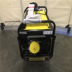 California AS-IS Champion 4550/3650-Watt Electric Start Gas and Propane Dual Fuel Powered RV Ready Portable Generator