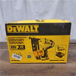 AS-IS DeWalt DCN660D1 20V 16 Gauge Cordless Angled Finish Nailer Kit W/ 2Ah Battery