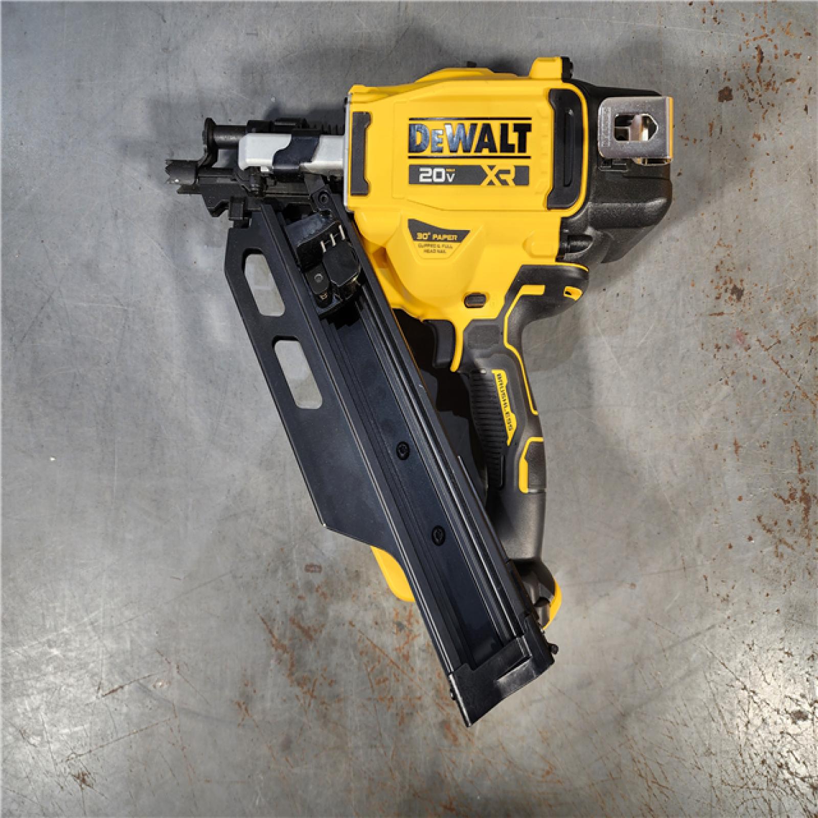 HOUSTON LOCATION - AS-IS DEWALT 20-Volt 30Â° Cordless Framing Nailer (Tool-Only)