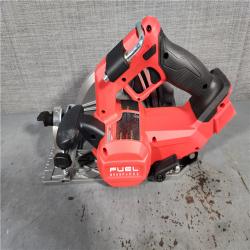 HOUSTON LOCATION - AS-IS Milwaukee M18 FUEL 18V Lithium-Ion Brushless Cordless 7-1/4 in. Circular Saw (Tool-Only)