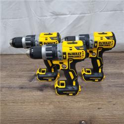 NEW! Dewalt 20-Volt MAX XR with Tool Connect Cordless Brushless 1/2 in. Hammer Drill/Driver (Tool-Only)  ( LOTE for 3)